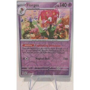 Florges‎ 088/167 Reverse Holo Scarlet & Violet: Twilight Masquerade Pokemon TCG
